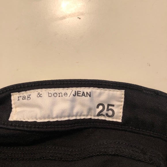 Rag and Bone Black Jean Shorts Size 25 - Picture 6 of 6